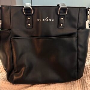 White Elm Carina Black Tote Bag